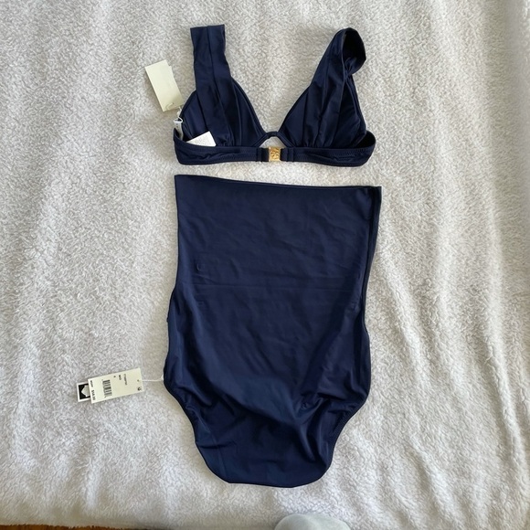 Trina Turk Convertible Roll Down High Waist Bikini - Picture 7 of 7